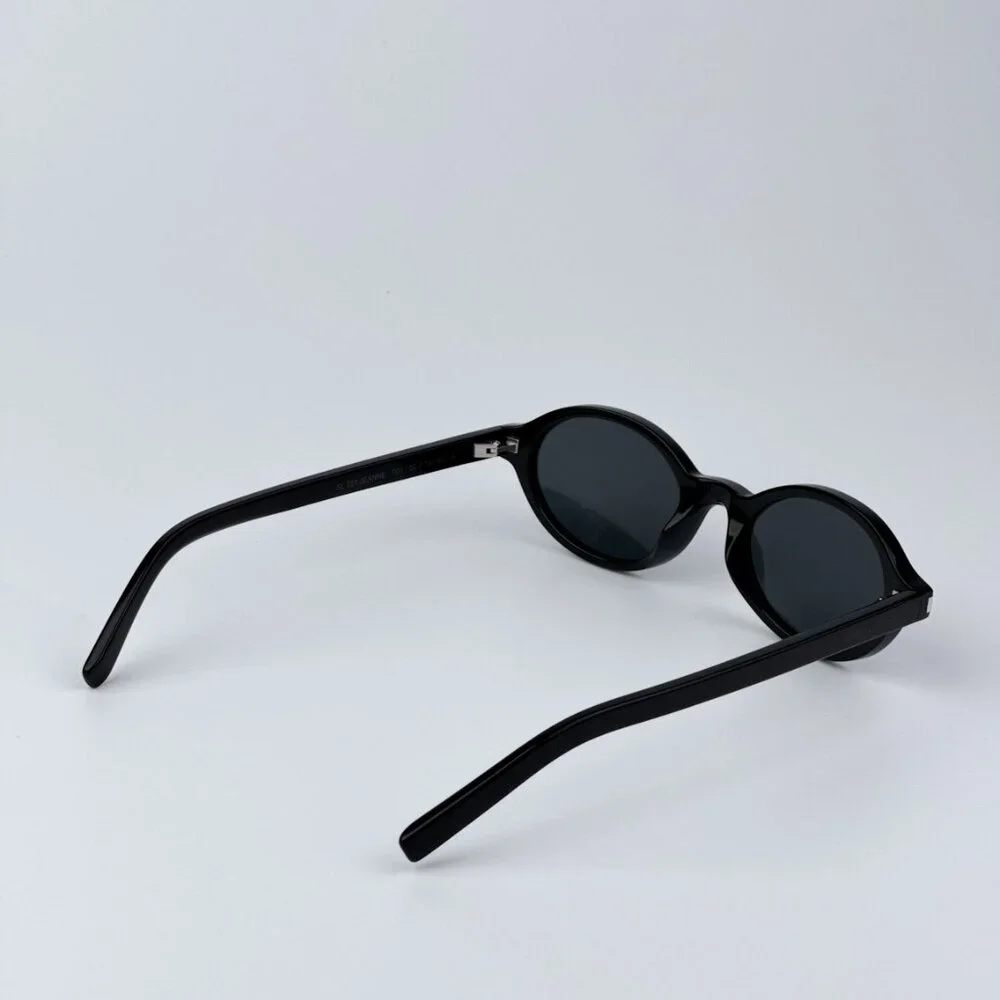 Saint Laurent Men BRAND NEW Sunglasses Black Oval SL751 JEANNE 001